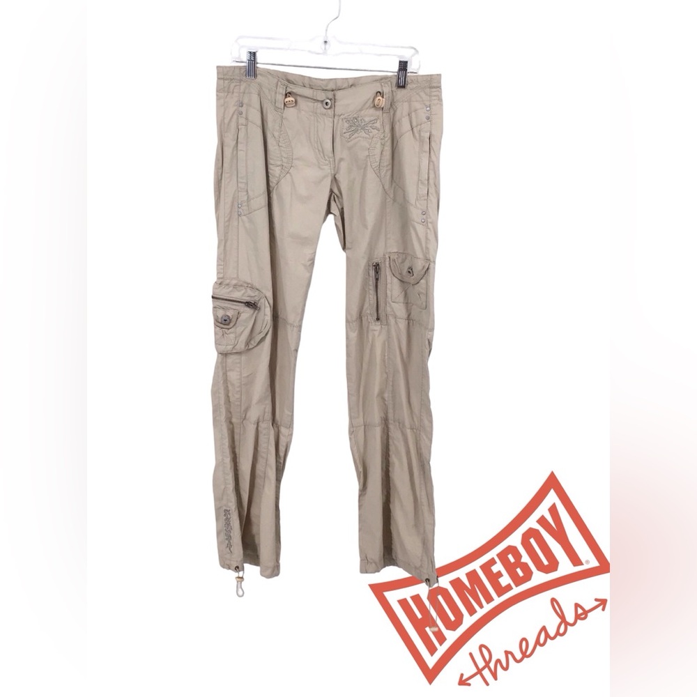 C. Luce Tan Cargo Pants Slim Fit size L